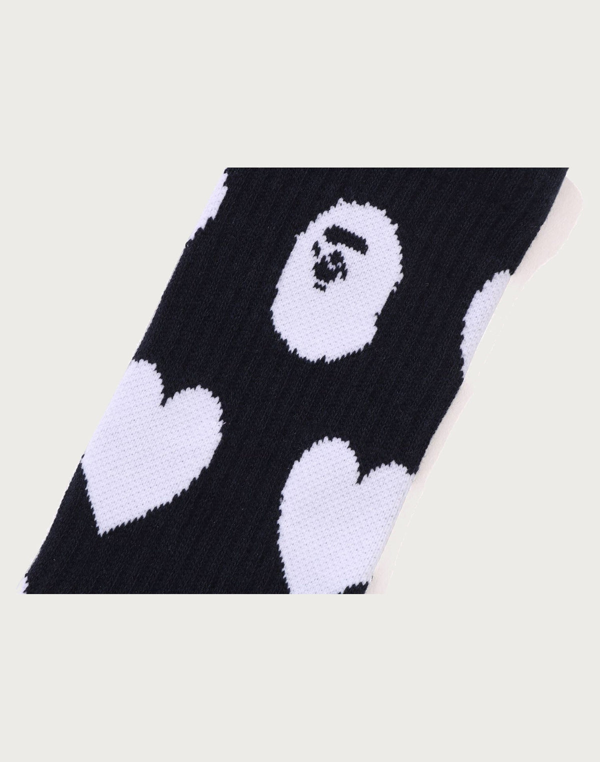 I LOVE BAPE MONOGRAM SOCKS LADIES