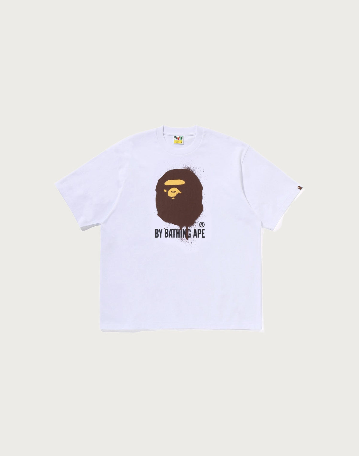 SPRAY PRINT BY BATHING APE RELAXED FIT TEE MENS
