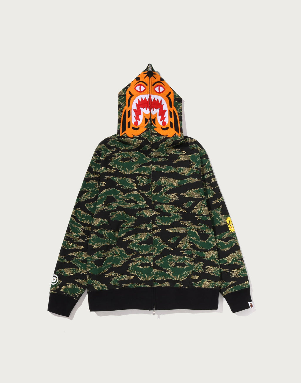 TIGER CAMO TIGER FULL ZIP HOODIE MENS