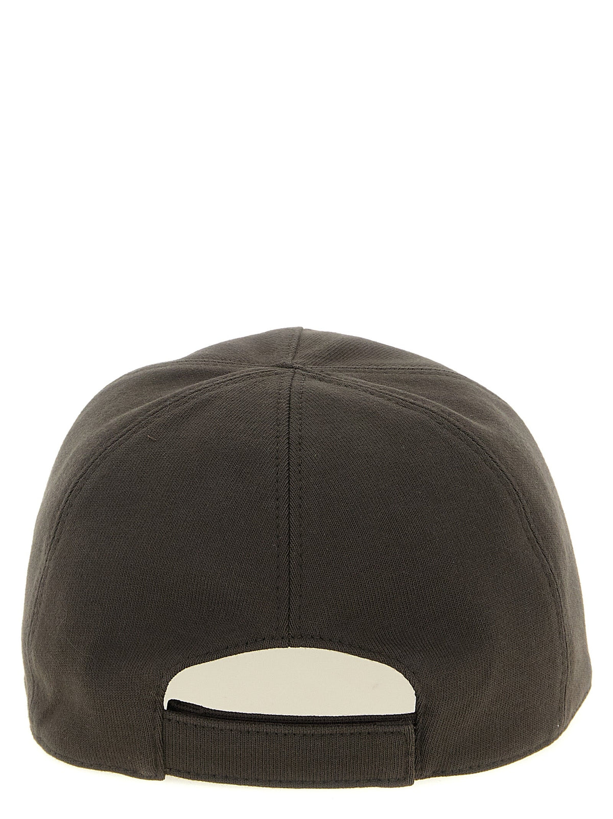 Rick Owens Brown Cotton Baseball Cap
