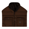 Brown Puff Down Mufler