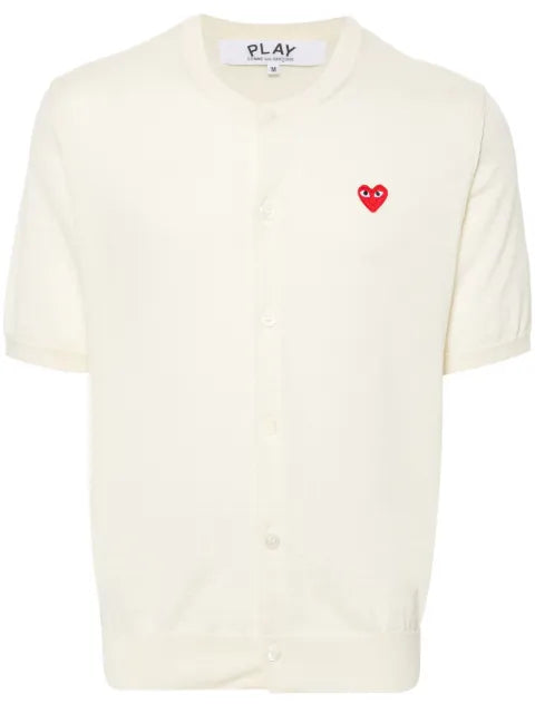 Comme Des Garçons Play Play heart-patch cardigan