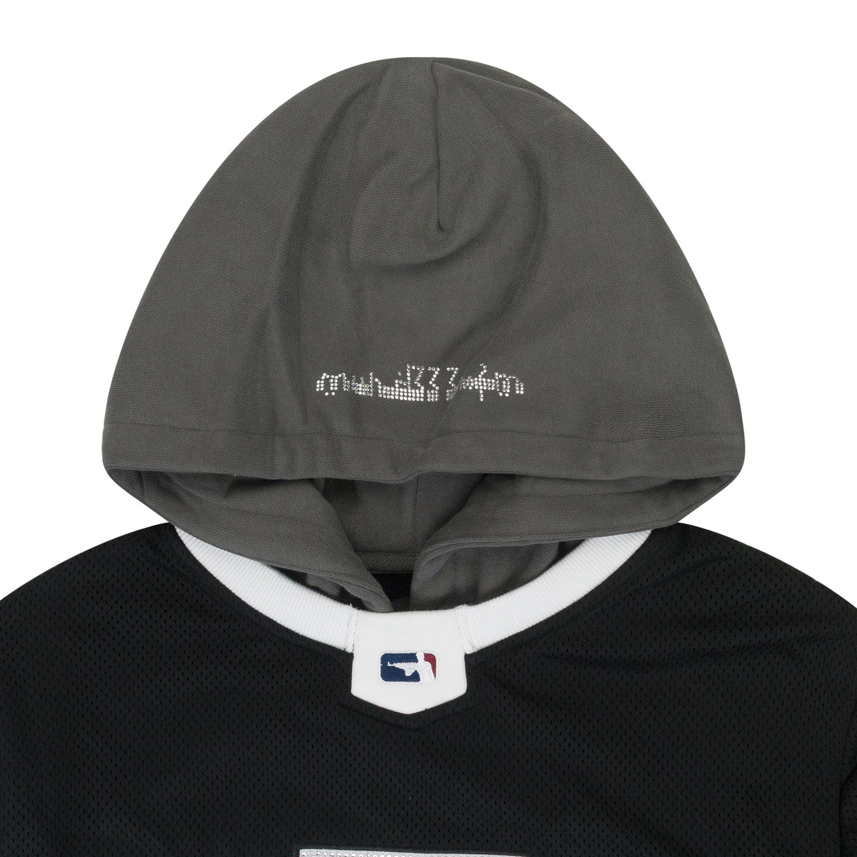 MURD333R.FM  BLACK/WHITE LA LC333 HOODIE