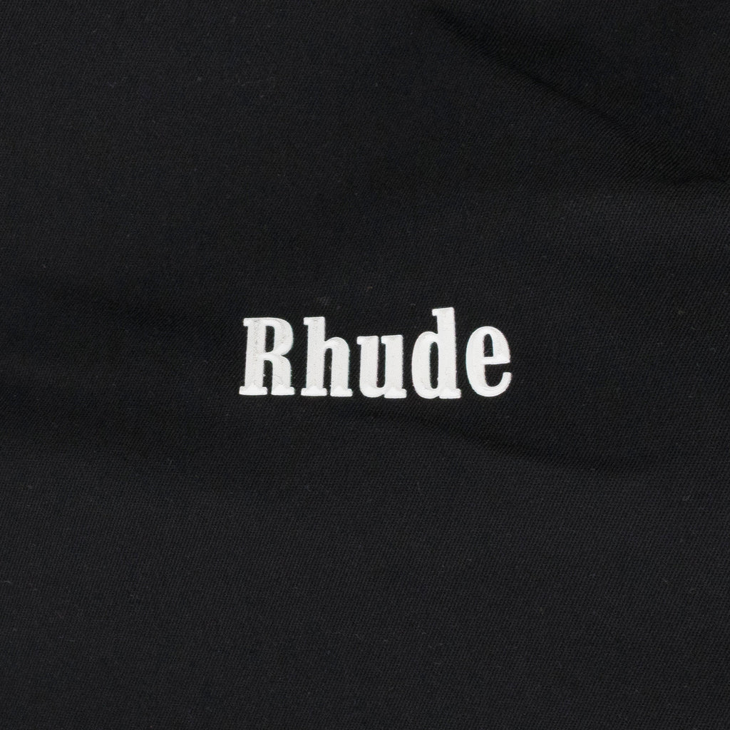 BLACK AMARINO TRACK PANTS