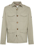 Brunello Cucinelli water-resistant shirt jacket