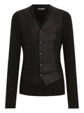 Dolce & Gabbana panelled sweater