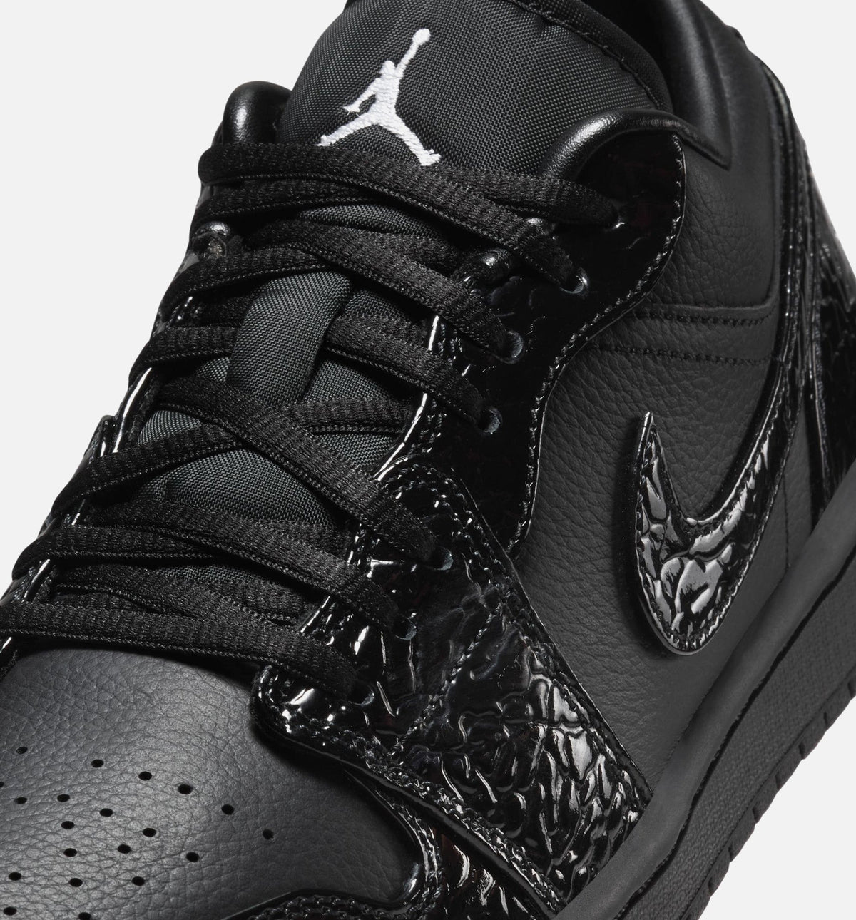 Women's Air Jordan 1 Low Patent Elephant
