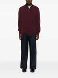 Barbour high-neck half-zip sweater