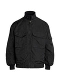 Comme des Garçons Homme crinkled-finish utility jacket