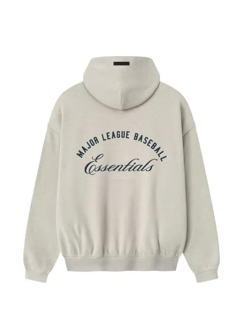 FEAR OF GOD ESSENTIALS logo-patch drop-shoulder hoodie