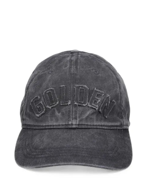 Golden Goose logo-appliqué baseball cap