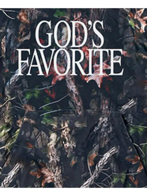Praying God's Favorite camouflage-print hoodie