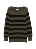 Kiko Kostadinov striped boat-neck sweater