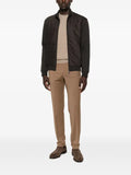 Barba ribbed-trim sweater