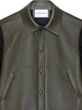 Givenchy mix material blouson with Givenchy Paris patch