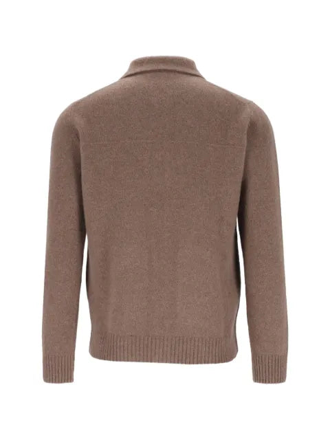 Al Duca D’Aosta 1902 zip-up cardigan