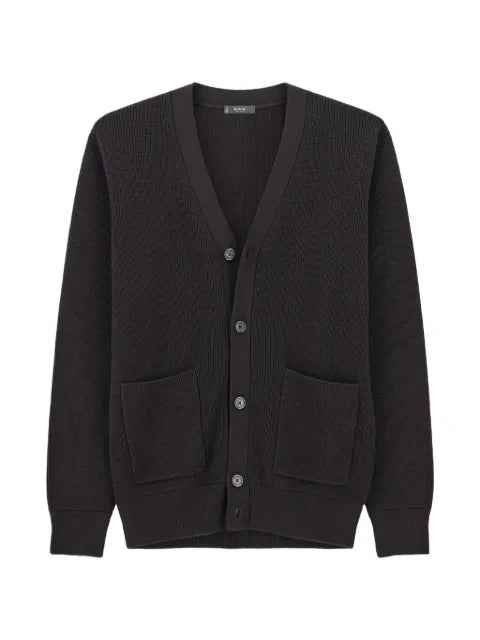 Boggi Milano cardigan in extrafine merino wool