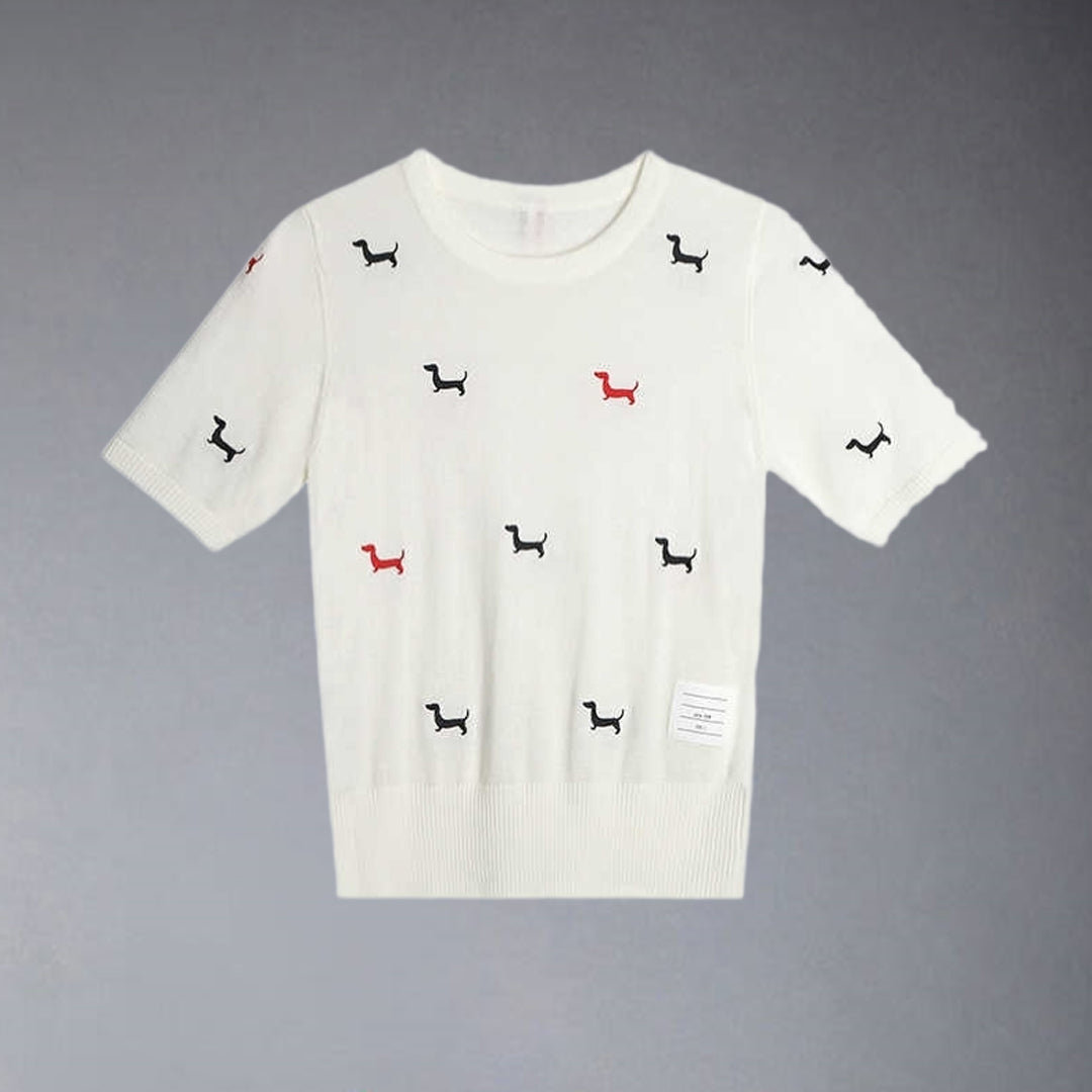 Knitted T-shirt