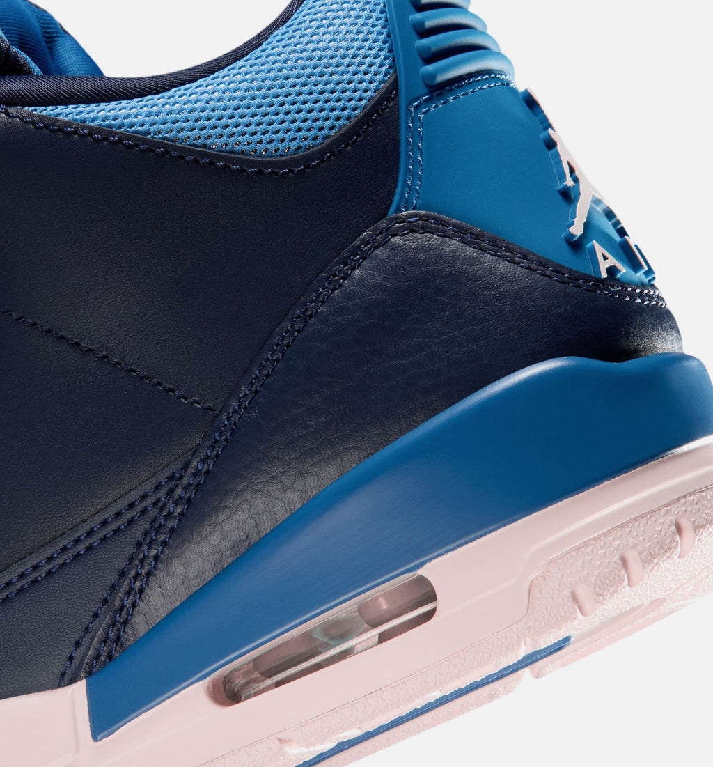 Air Jordan 3 Retro Sport Renaissance Women's Lifestyle Shoes - Obsidian/Chalk/Track Red