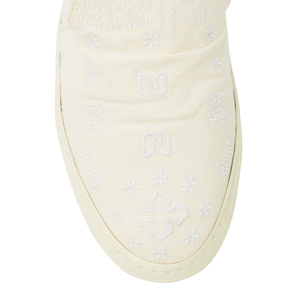 White Slip On Sneakers