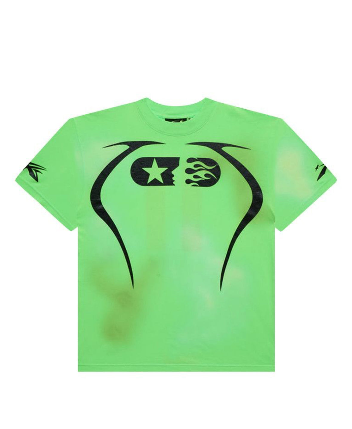 Hellstar Warm Up T-Shirt Neon Green