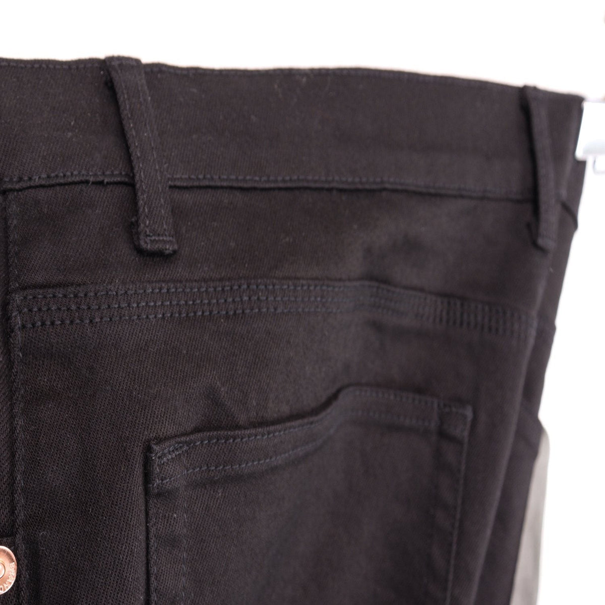 Purple Brand Washed Black Distressed Jeans