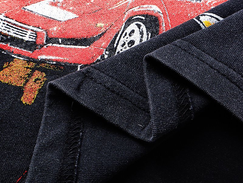 Godspeed Skull Car Graphic T-Shirt