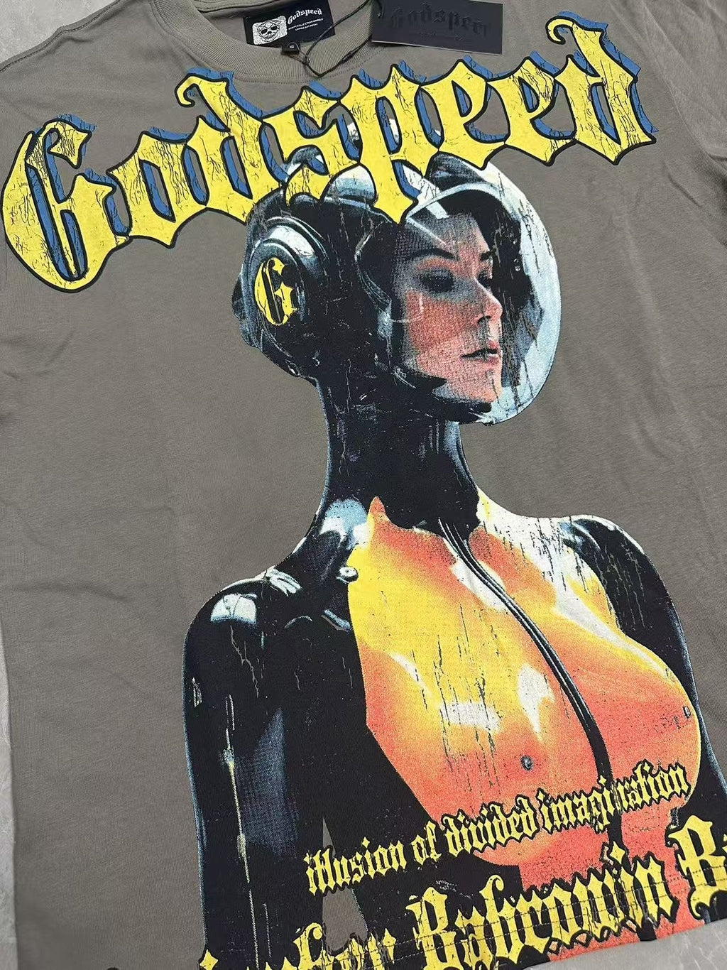 Godspeed Illusion Graphic Short-Sleeve T-Shirt