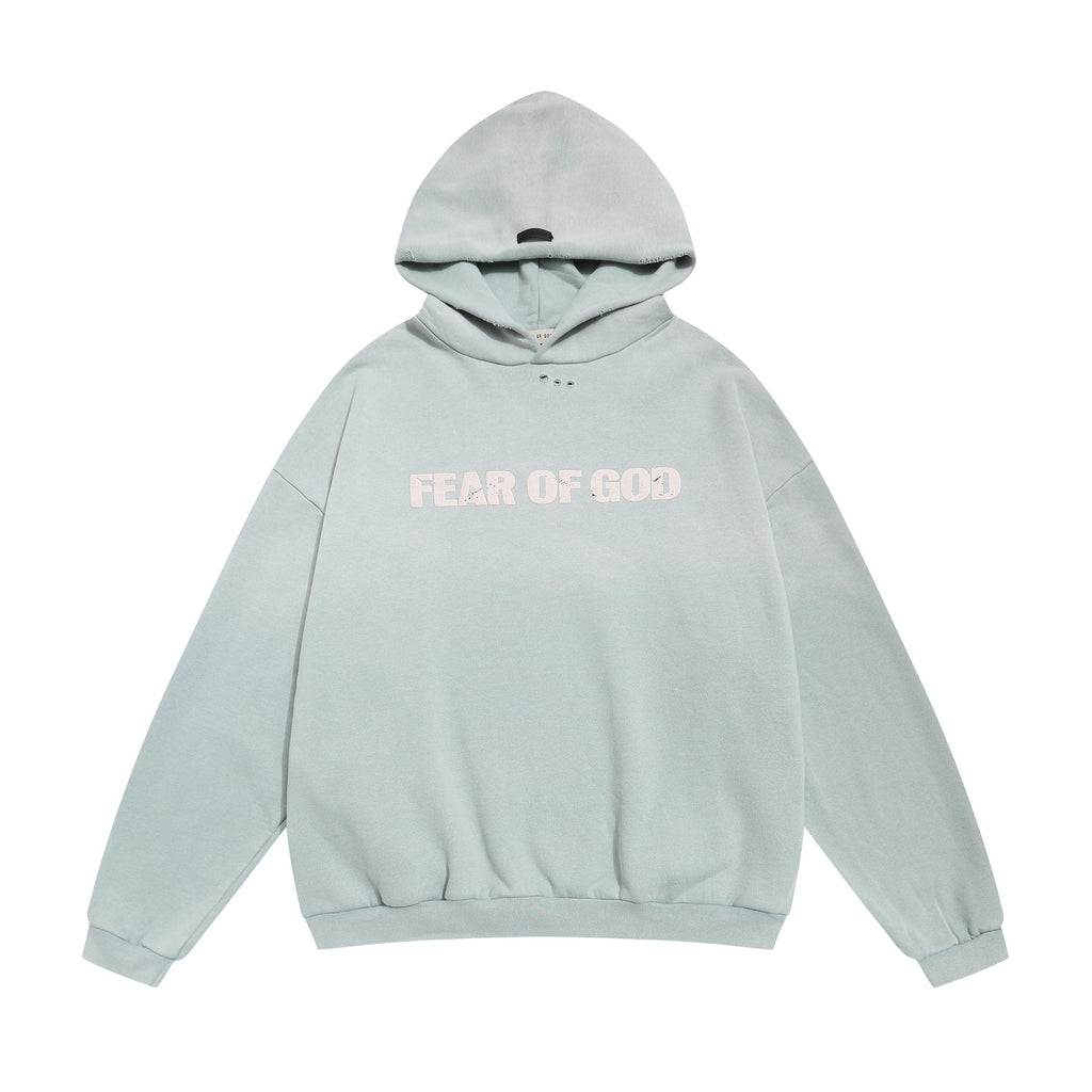 Fear of God Heaven Is Crying for Justice Graphic Hoodie