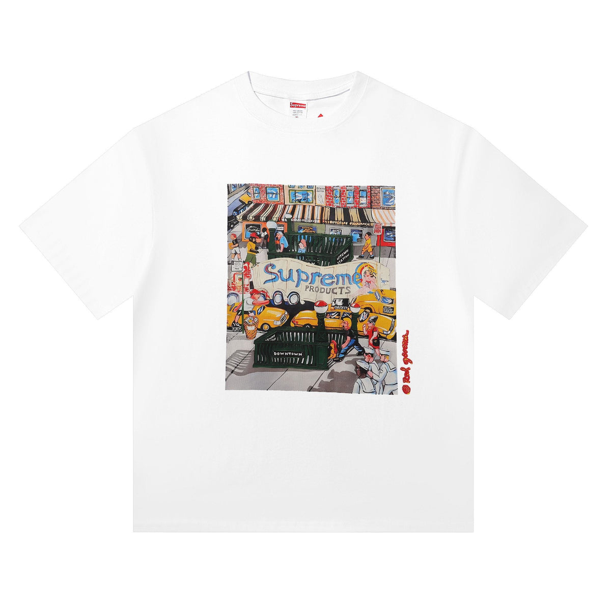 Supreme Manhattan City Graphic Short-Sleeve T-Shirt