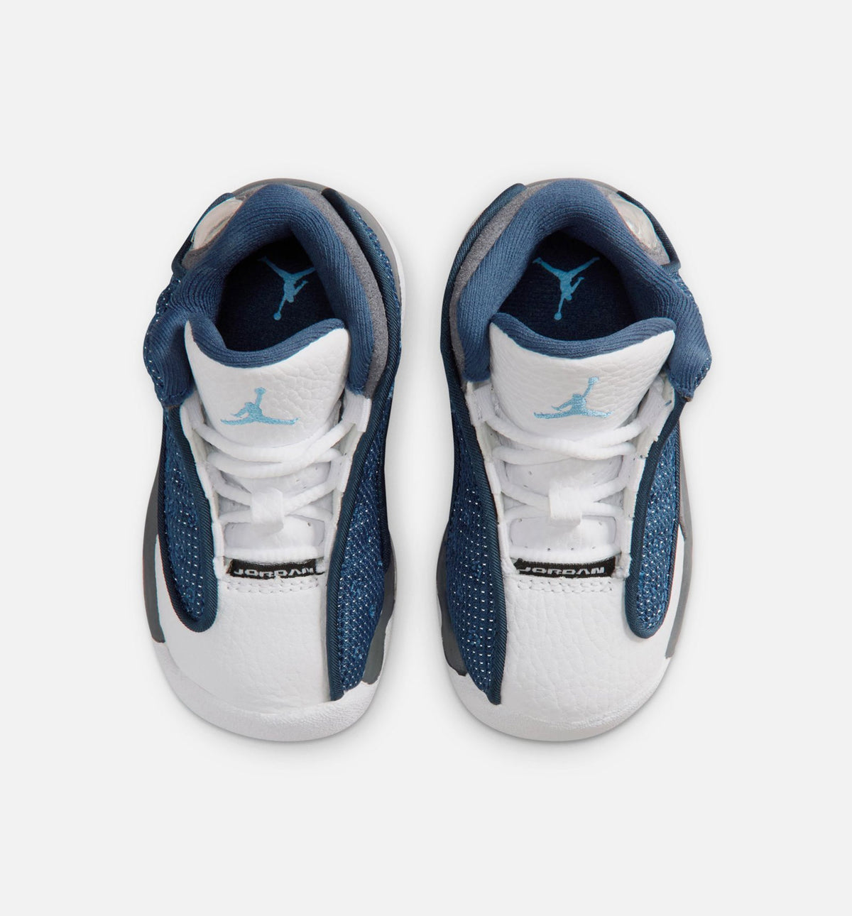 Air Jordan 13 Retro Navy and Flint Grey | Infant/Toddler Lifestyle Shoe | Navy/University Blue/Flint Grey/White