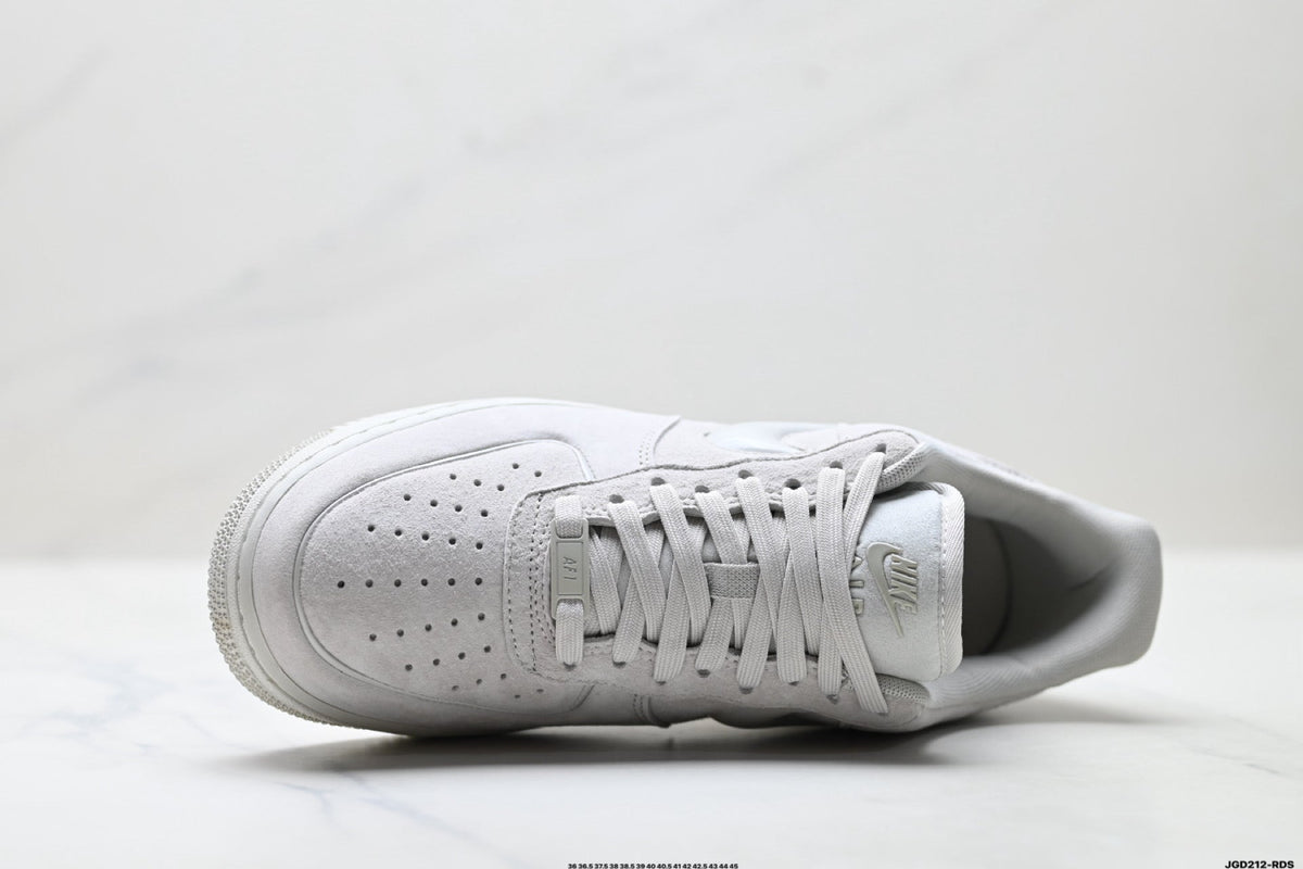Nike Air Force 1 Low Triple White Unisex Sneakers Style 10