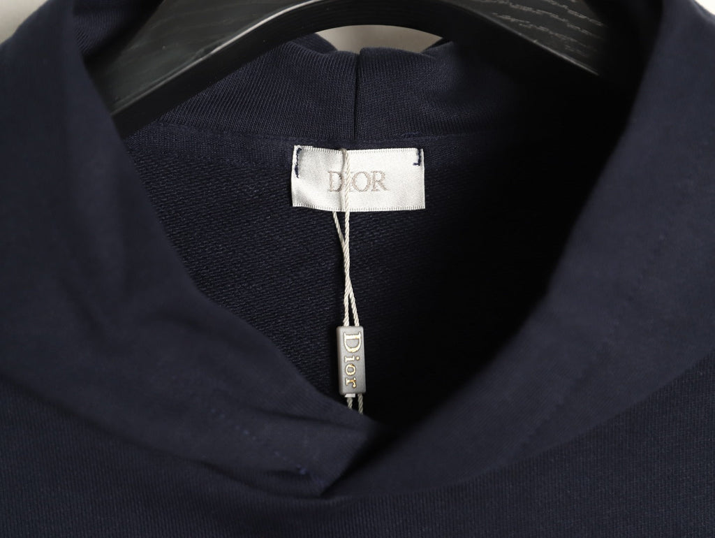 Dior “For My Real Friends” Slogan Hoodie - Black